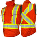 Atlas Guardian® FR/AR 4” Hi Vis Insulated Safety Vest - Orange - 21944OR