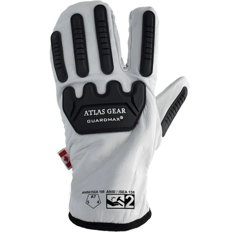 Atlas GuardMax® 3 Finger Safety Mitts - W811