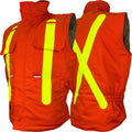 Atlas Guardian® FR/AR OHSA Insulated Safety Vest - Orange - 2154OR