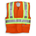 Big K Clothing® High Visibility FR Indura Ultrasoft Surveyor Safety Vest - BK105FRI