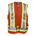 Big K Clothing® High Visibility Flame Resistant Ultrasoft Surveyor Safety Vest - BK305FRI