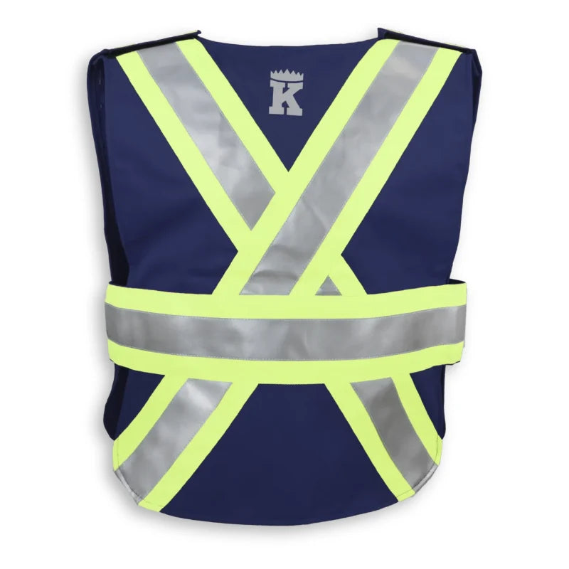 Big K Clothing® High Visibility Indura Ultrasoft FR Traffic Safety Vest - BK444FRI