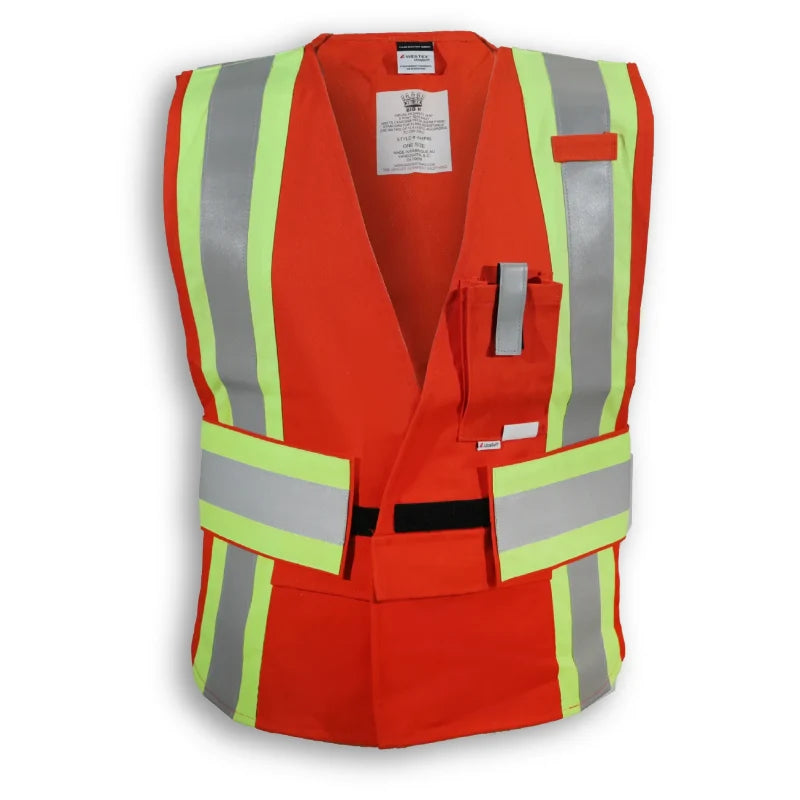 Big K Clothing® High Visibility Indura Ultrasoft FR Traffic Safety Vest - BK444FRI