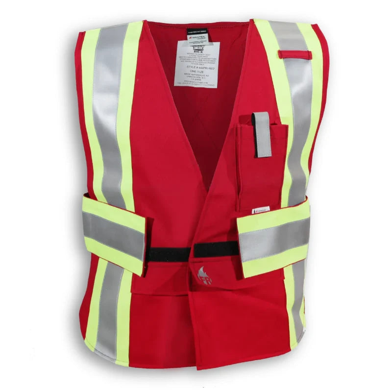 Big K Clothing® High Visibility Indura Ultrasoft FR Traffic Safety Vest - BK444FRI