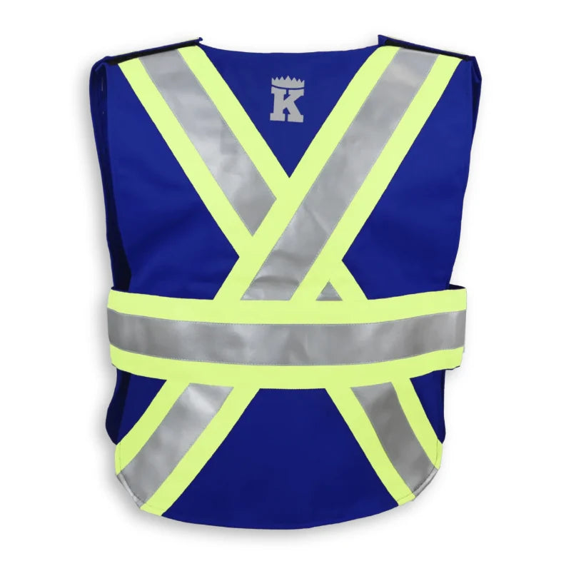 Big K Clothing® High Visibility Indura Ultrasoft FR Traffic Safety Vest - BK444FRI