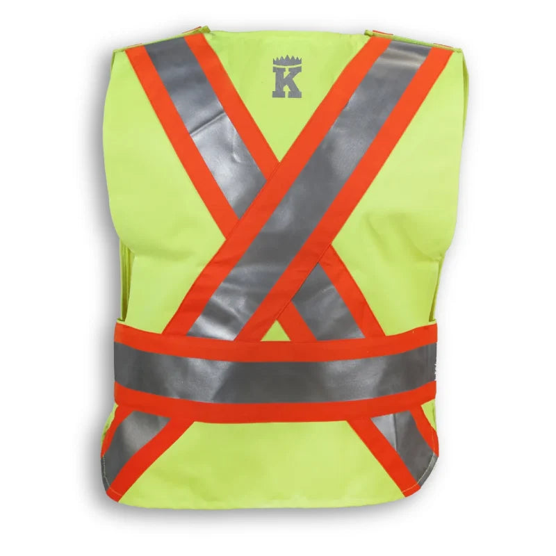 Big K Clothing® High Visibility Indura Ultrasoft FR Traffic Safety Vest - BK444FRI