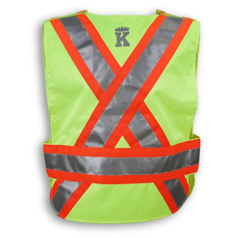 Big K Clothing® High Visibility Poly/Cotton Traffic Safety Vest - BK444