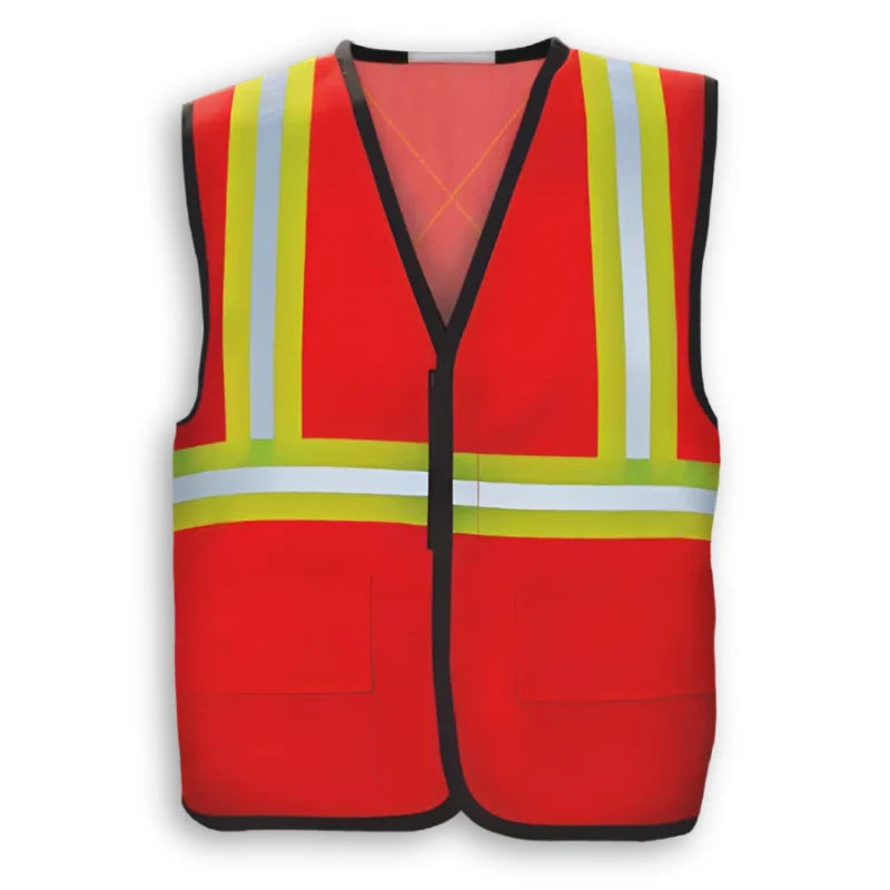 Big K Clothing® Polyester Kid’s Safety Vest - Orange - BK010KIDS