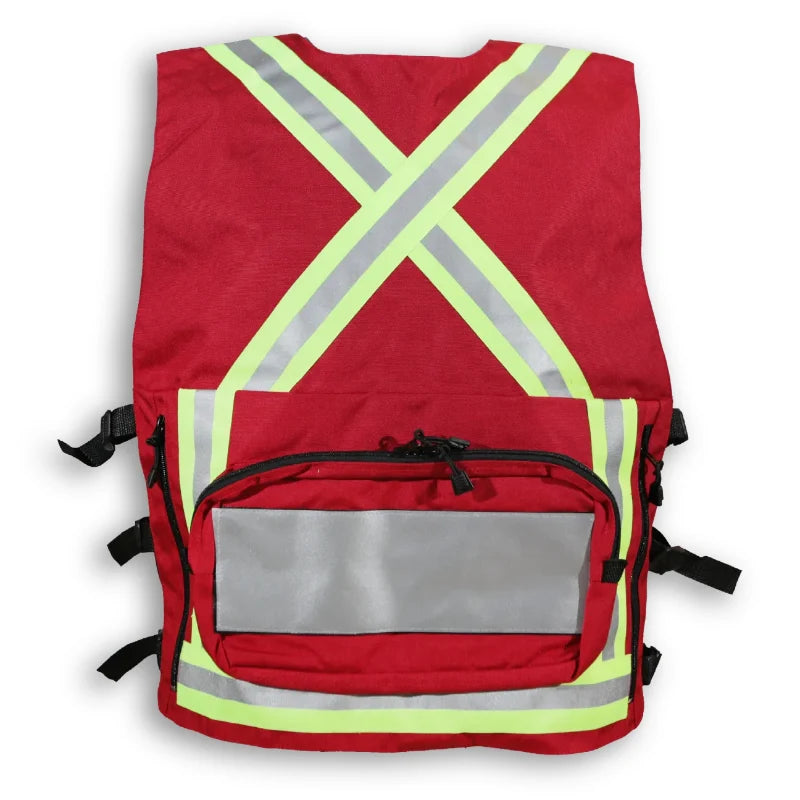 Big K Clothing® Hi Vis First Aid Safety Vest - BK625