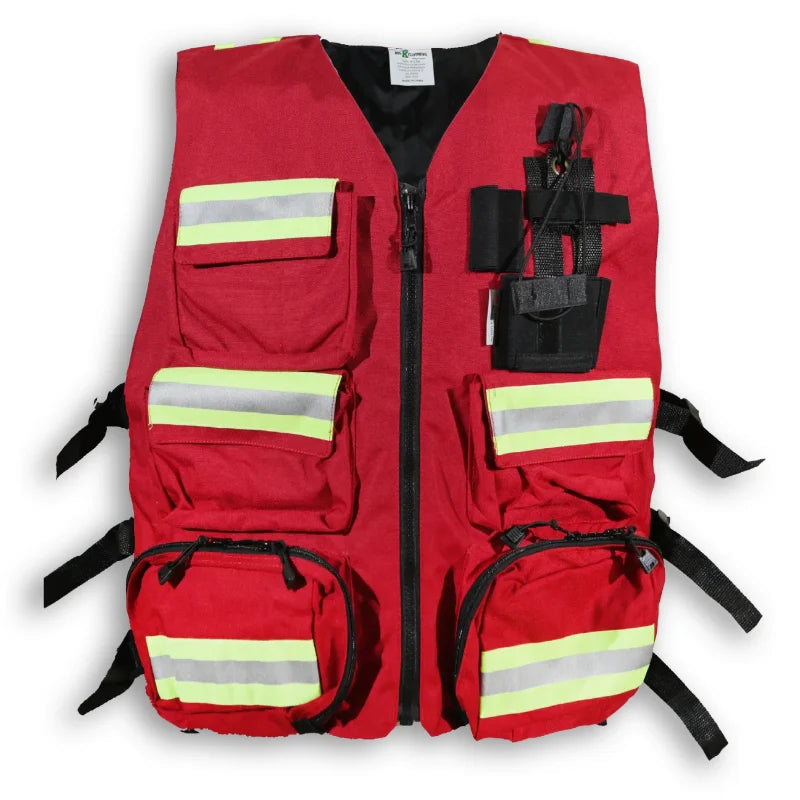 Big K Clothing® Hi Vis First Aid Safety Vest - BK625