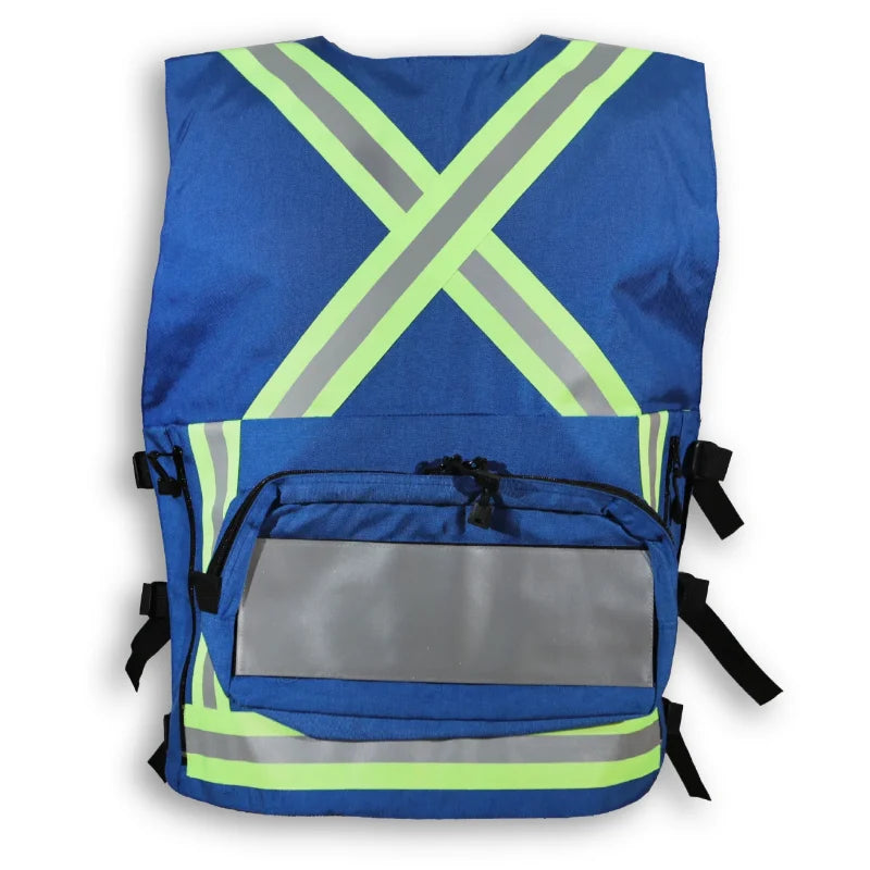 Big K Clothing® Hi Vis First Aid Safety Vest - BK625