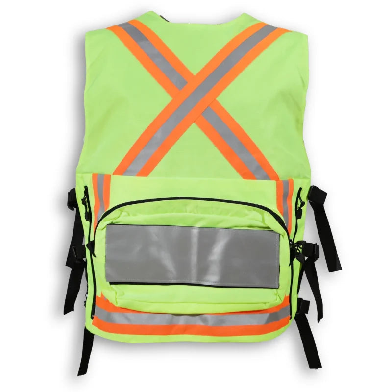 Big K Clothing® Hi Vis First Aid Safety Vest - BK625