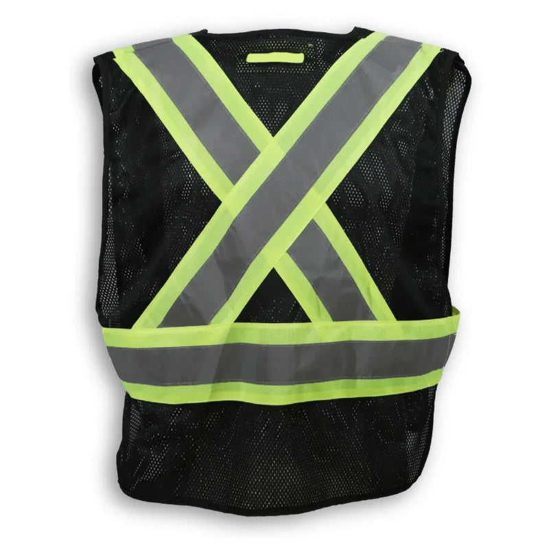 Big K Clothing® High Visibility 100% Polyester Soft Mesh Safety Vest - BK101