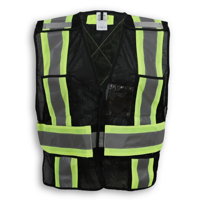 Big K Clothing® High Visibility 100% Polyester Soft Mesh Safety Vest - BK101
