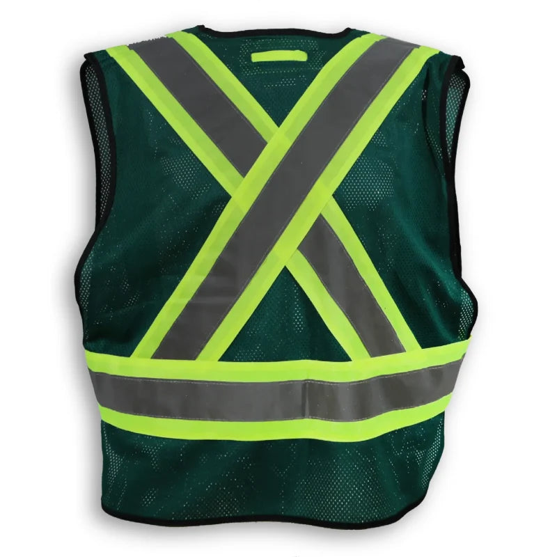 Big K Clothing® High Visibility 100% Polyester Soft Mesh Safety Vest - BK101
