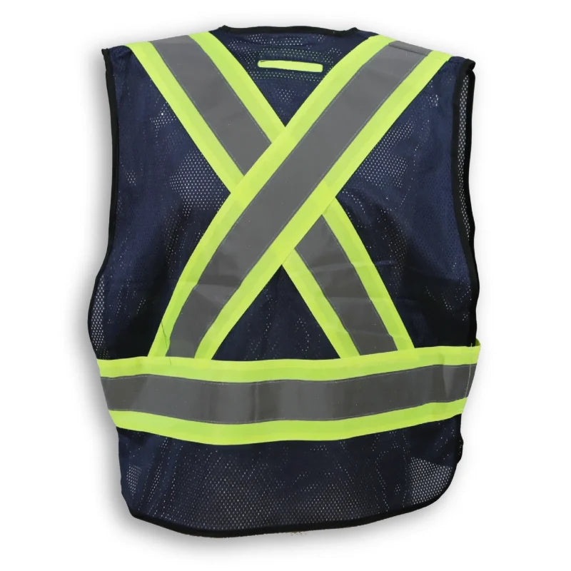 Big K Clothing® High Visibility 100% Polyester Soft Mesh Safety Vest - BK101