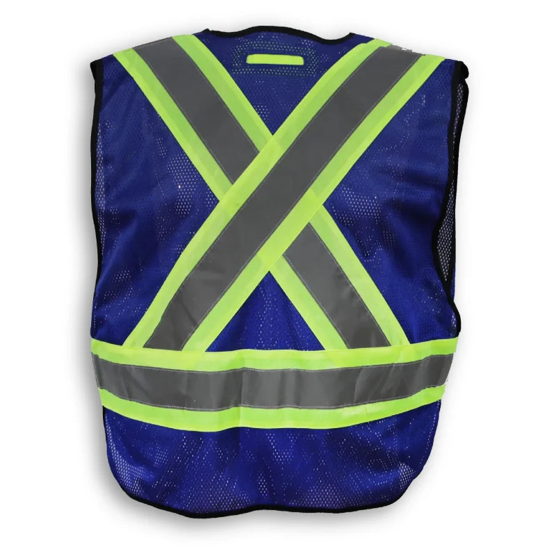 Big K Clothing® High Visibility 100% Polyester Soft Mesh Safety Vest - BK101