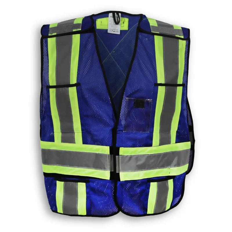 Big K Clothing® High Visibility 100% Polyester Soft Mesh Safety Vest - BK101