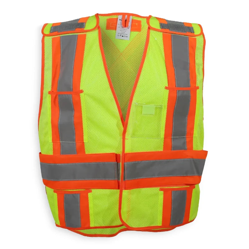 Big K Clothing® High Visibility 100% Polyester Soft Mesh Safety Vest - BK101