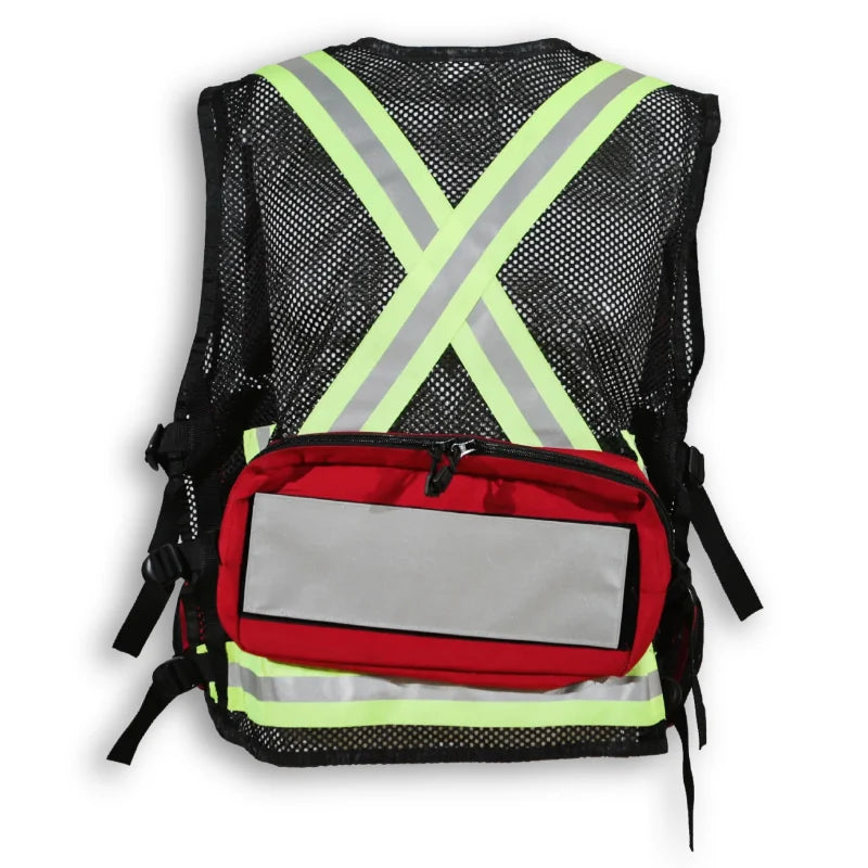 Big K Clothing® Hi Vis Mesh First Aid Safety Vest - BK625-MESH