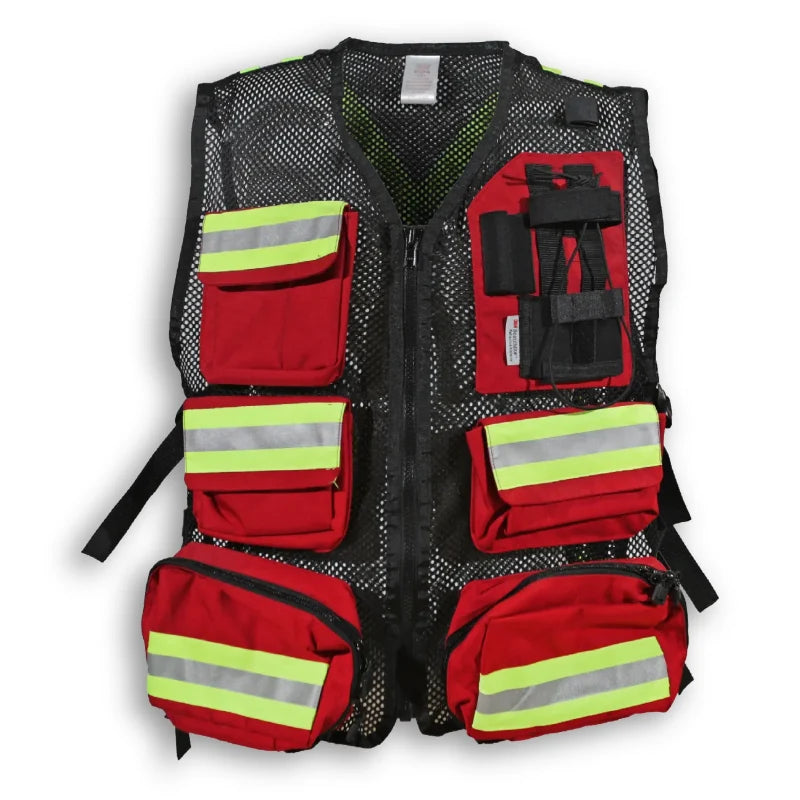 Big K Clothing® Hi Vis Mesh First Aid Safety Vest - BK625-MESH