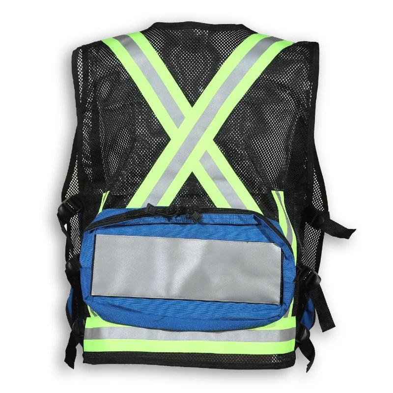 Big K Clothing® Hi Vis Mesh First Aid Safety Vest - BK625-MESH