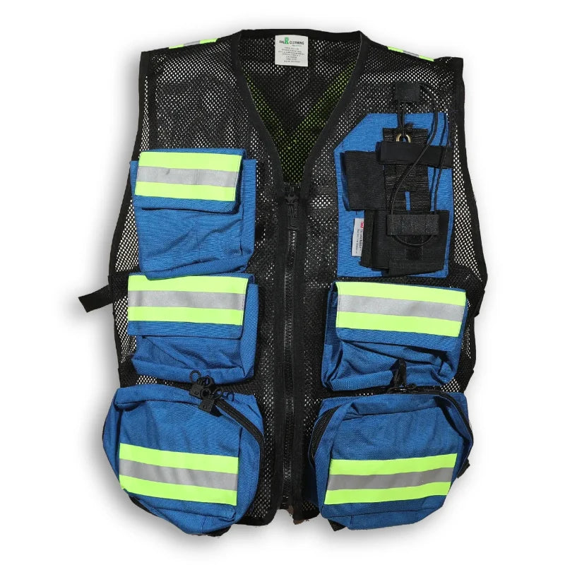 Big K Clothing® Hi Vis Mesh First Aid Safety Vest - BK625-MESH