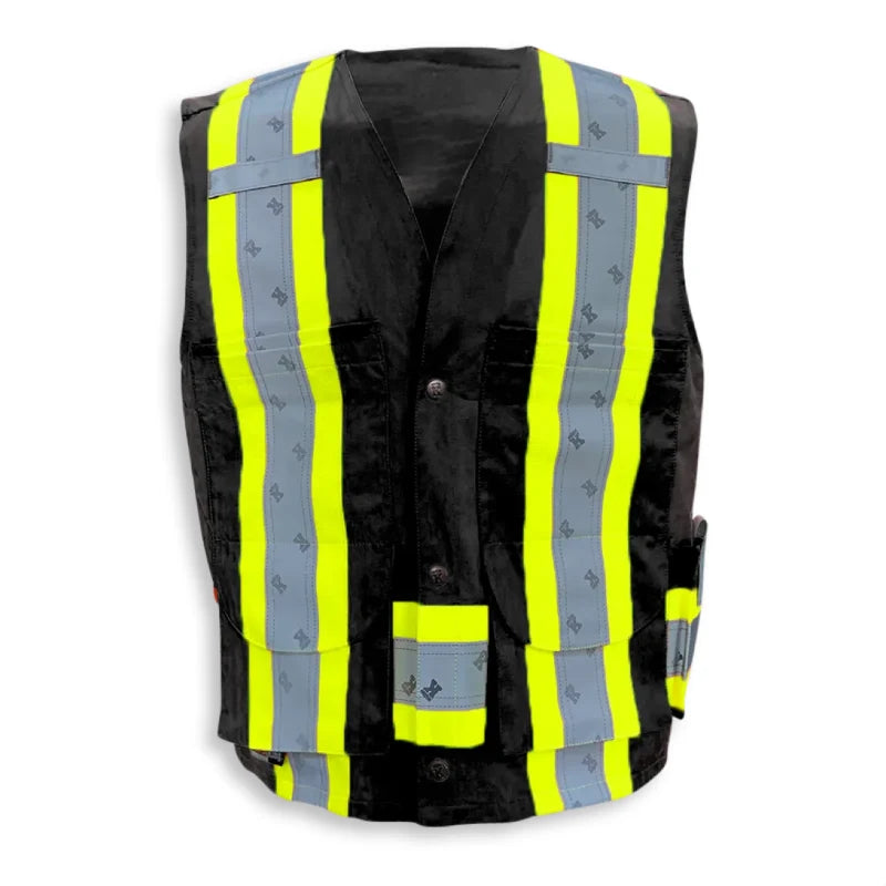 Big K Clothing® High Visibility 100% Cotton Supervisor Safety Vest - BK222