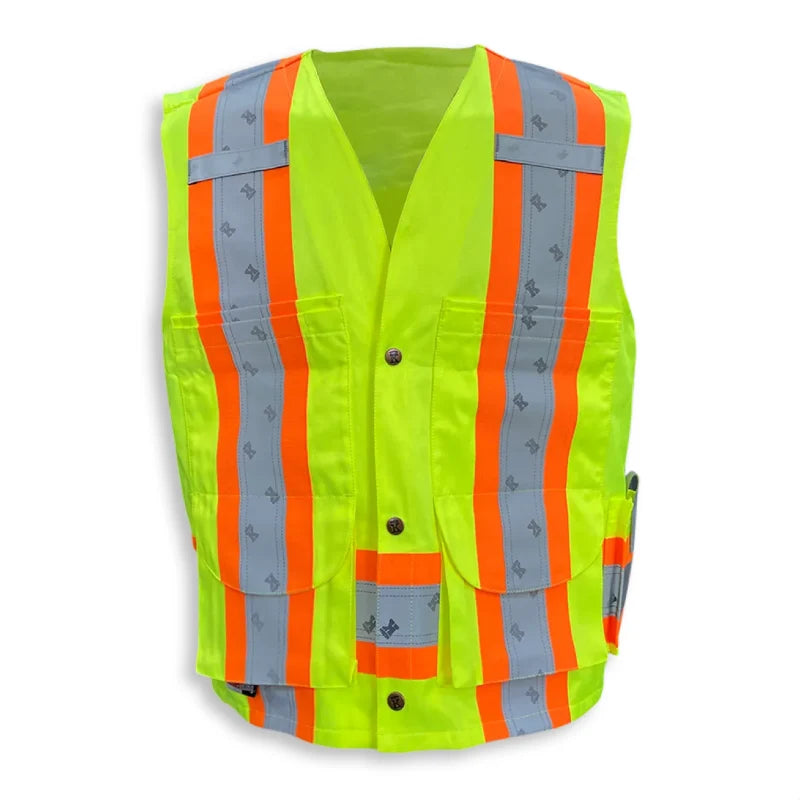 Big K Clothing® High Visibility 100% Cotton Supervisor Safety Vest - BK222