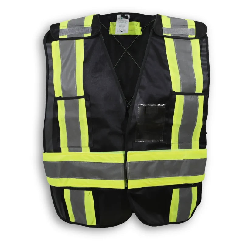 Big K Clothing® High Visibility 100% Polyester Tear-Away Safety Vest - BK102