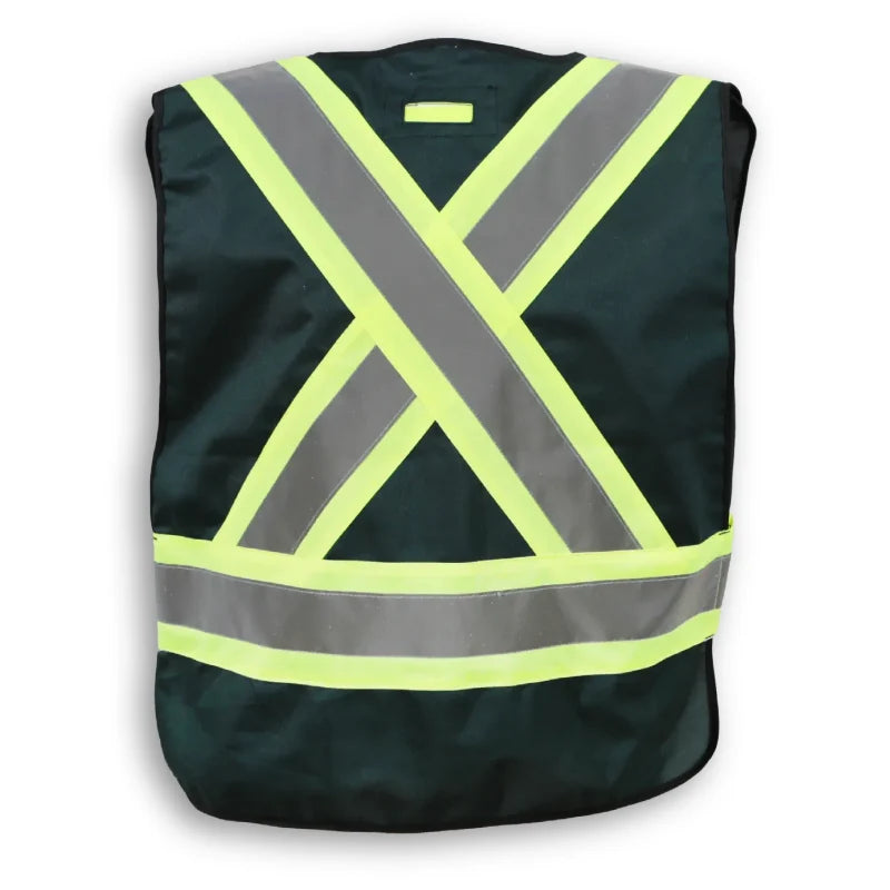 Big K Clothing® High Visibility 100% Polyester Tear-Away Safety Vest - BK102