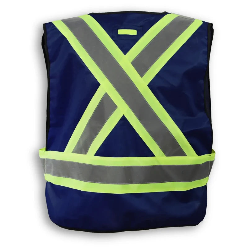 Big K Clothing® High Visibility 100% Polyester Tear-Away Safety Vest - BK102