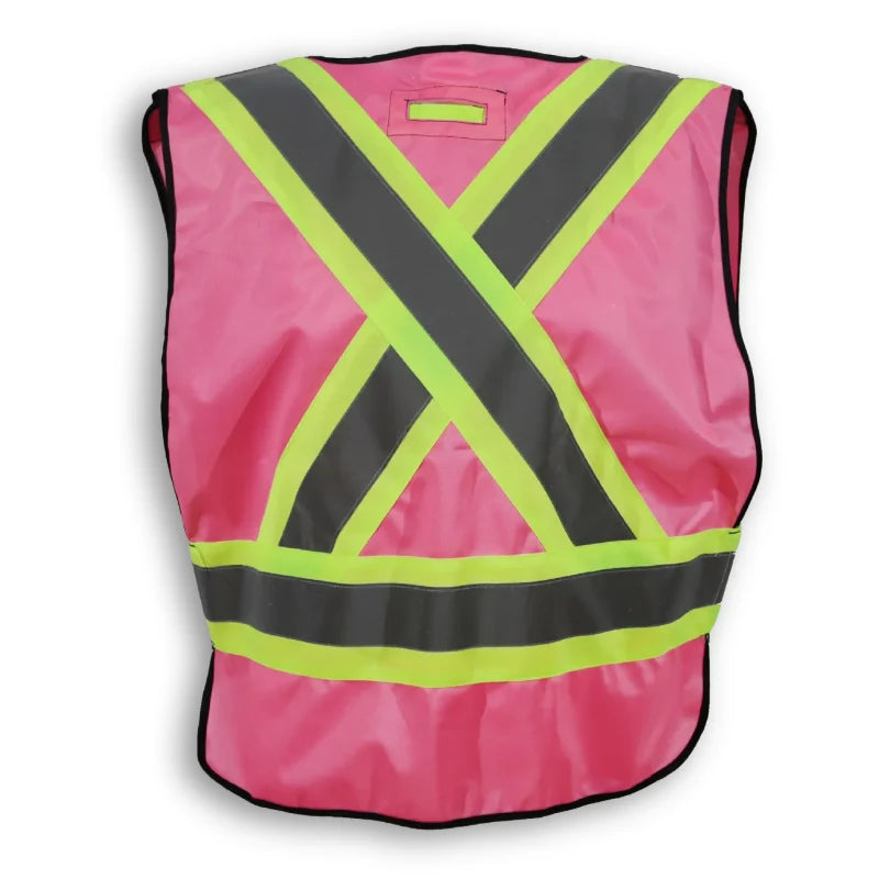 Big K Clothing® High Visibility 100% Polyester Tear-Away Safety Vest - BK102