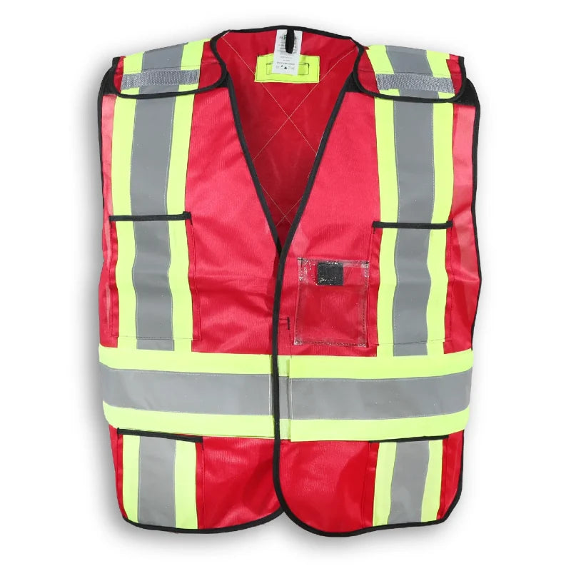 Big K Clothing® High Visibility 100% Polyester Tear-Away Safety Vest - BK102