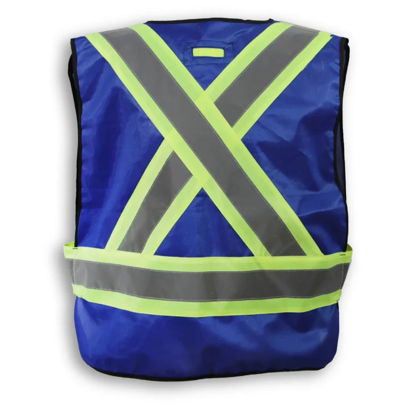 Big K Clothing® High Visibility 100% Polyester Tear-Away Safety Vest - BK102