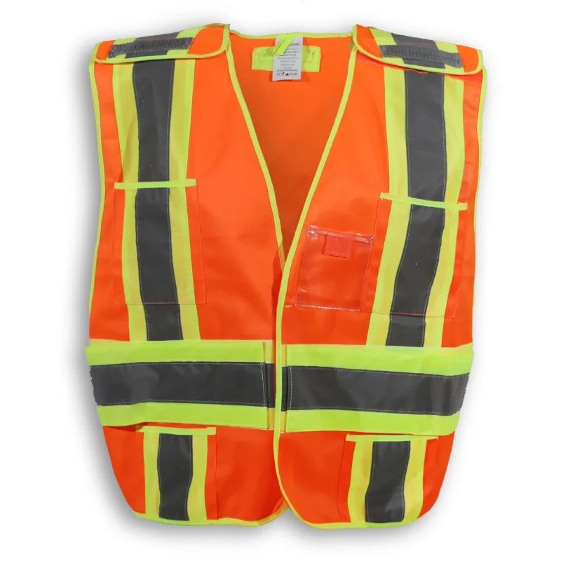 Big K Clothing® High Visibility 100% Polyester Tear-Away Safety Vest - BK102