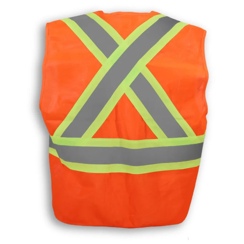 Big K Clothing® High Visibility 100% Polyester Mesh Safety Vest - BK104