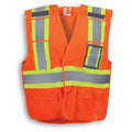 Big K Clothing® High Visibility 100% Polyester Mesh Safety Vest - BK104