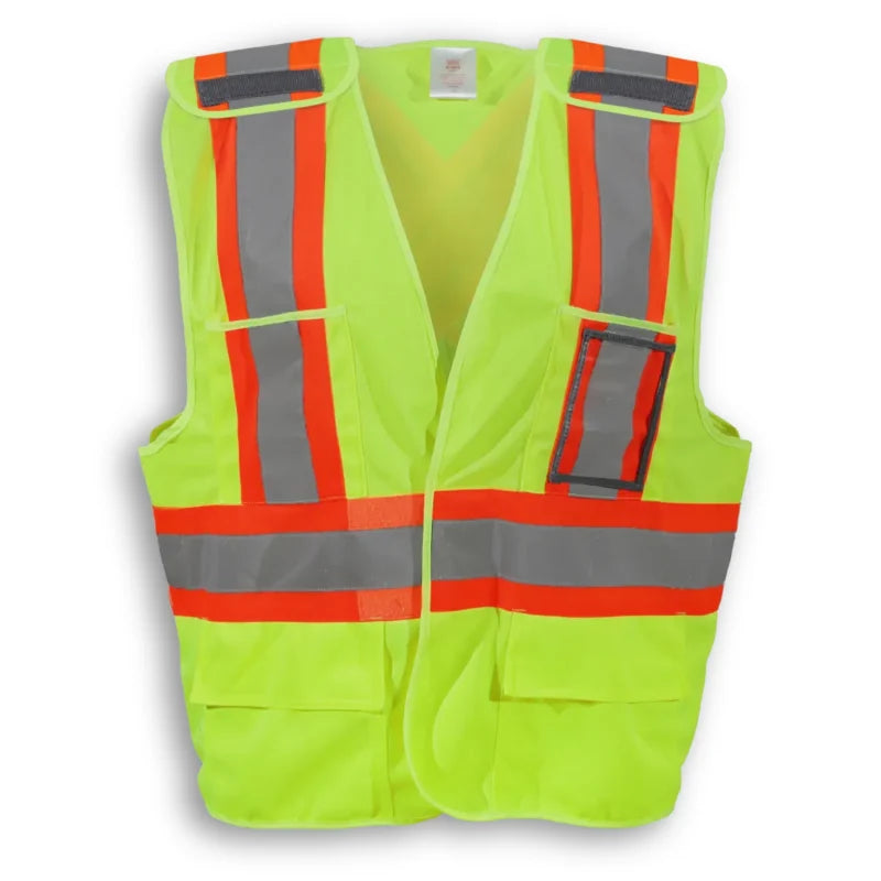 Big K Clothing® High Visibility 100% Polyester Mesh Safety Vest - BK104