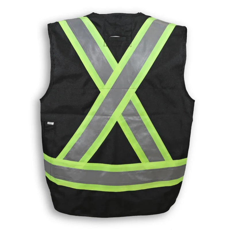 Big K Clothing® High Visibility 150D Econo Surveyor Safey Vest - BKECONOSURV