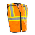 Forcefield® 5-Point Tear-Away Women's Zip-Up Hi Vis Traffic Safety Vest - TV188ORZR