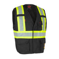 Forcefield® Fire Resistant (FR) Cotton Duck Hi Vis Safety Vest - TVFR158
