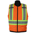 Gatts Workwear® High Visibility Reversible Lined Safety Vest - 540XR
