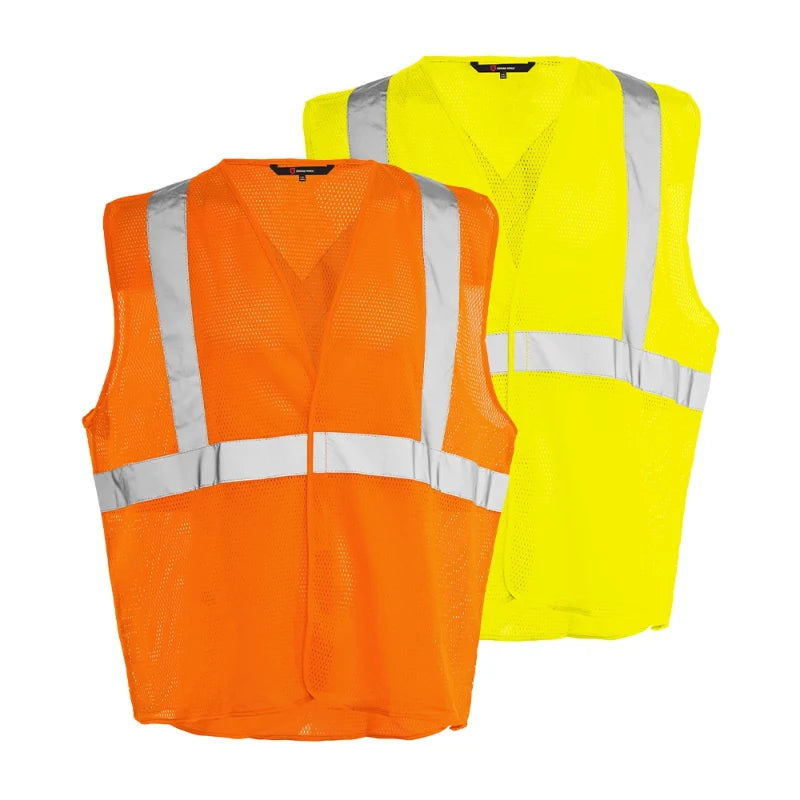 Ground Force® High Visibility Economy Traffic Safety Vest - TV7