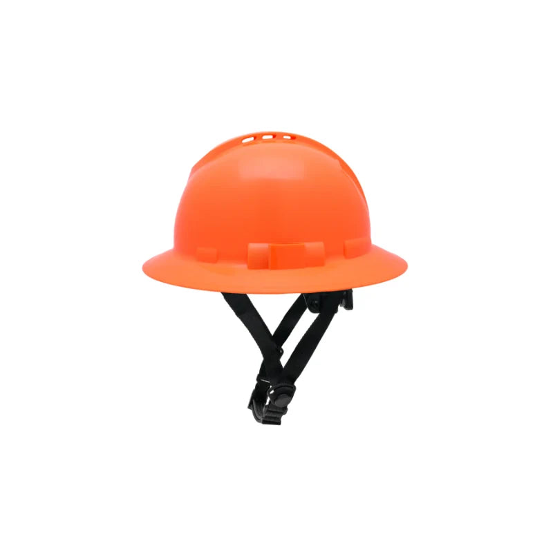 Pyramex® Ridgeline T2 Full Brim Hard Hat - 6-Point Ratchet Suspension - Vented -  HPT256