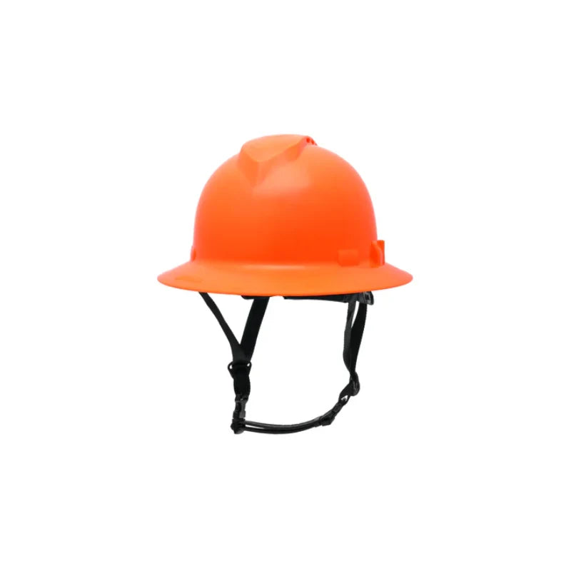 Pyramex® Ridgeline T2 Full Brim Hard Hat - 6-Point Ratchet Suspension - Vented -  HPT256