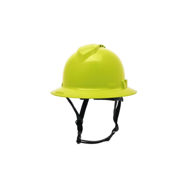 Pyramex® Ridgeline T2 Full Brim Hard Hat - 6-Point Ratchet Suspension - Vented -  HPT256