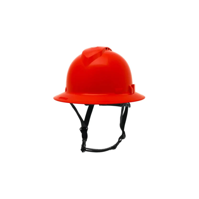 Pyramex® Ridgeline T2 Full Brim Hard Hat - 6-Point Ratchet Suspension - Vented -  HPT256
