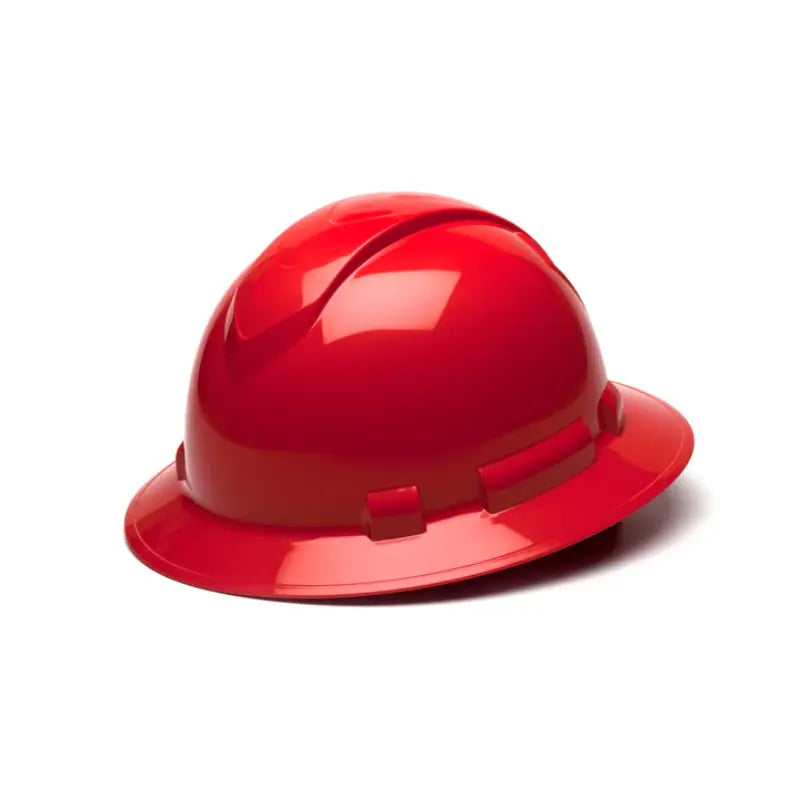 Pyramex® Ridgeline Full Brim Low Profile Hard Hat-4-Point Ratchet Suspension - HP541