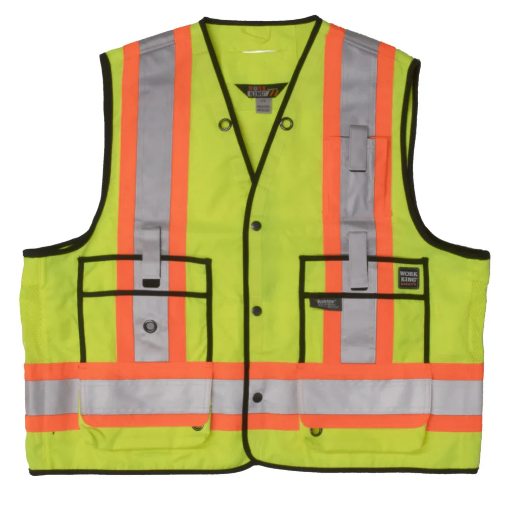 Tough Duck® Surveyor Safety Vest - CSA Compliant - S313